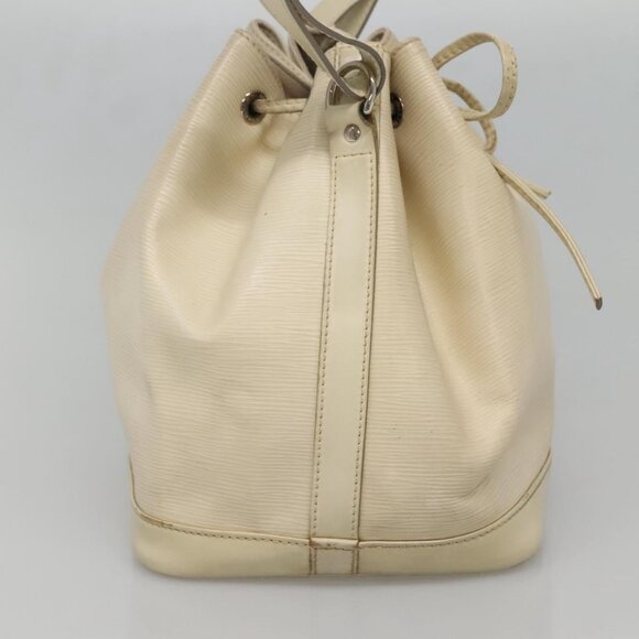 LOUIS VUITTON Epi Petit Noe Shoulder Bag White Yvoire M4084J LV Auth 132439 - Picture 4 of 16
